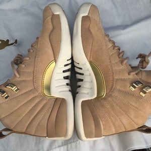 Vachetta Tan Jordan 12s Women